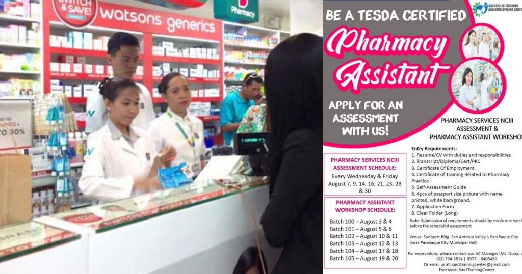 TESDA PHARMACY COURSE Archives Tesda Online Courses